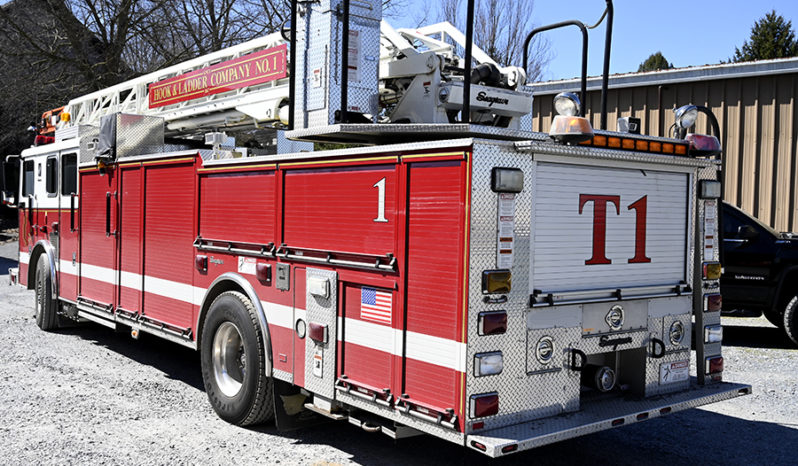 sold sold sold 2007 Seagrave 100′ Aerial Ladder full