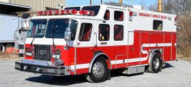 sold sold sold 1996 E-ONE HEAVY DUTY WALK-IN RESCUE WITH LIGHT TOWER