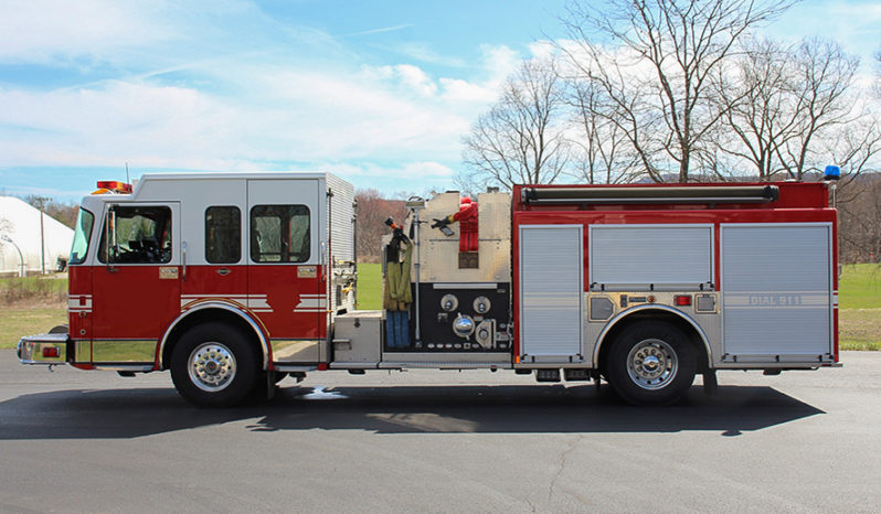 SOLD SOLD SOLD 2002 Spartan/Marion 1500/1000 Top Mount Pumper…..3 Available full