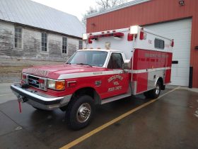 SOLD SOLD 1990 Ford 4X4 Light Rescue / Utility Truck