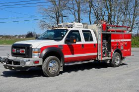 SOLD SOLD SOLD 2009 Ford/4 Guys 4X4 Mini Pumper 1000 GPM/290 Tank